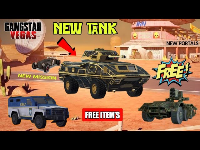 GANGSTAR VEGAS NEW UPDATE 5.8.0o | NEW PORTALS MISSIONS (TWISTED VEGAS,DEATH DERBY,SCORCHED DESERT)