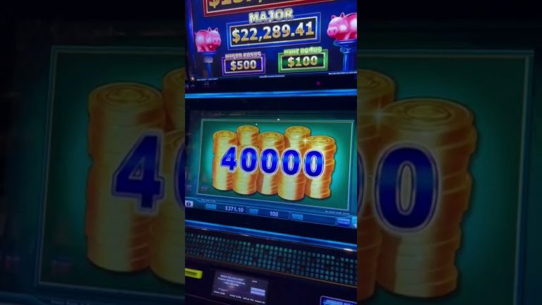 GRAND CHANCE MY BIGGEST JACKPOT ON PIGGY BANKIN #shorts #casino #jackpot