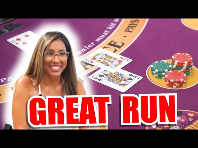 GREAT RUN 10 Minute Blackjack Challenge – WIN BIG or BUST #147