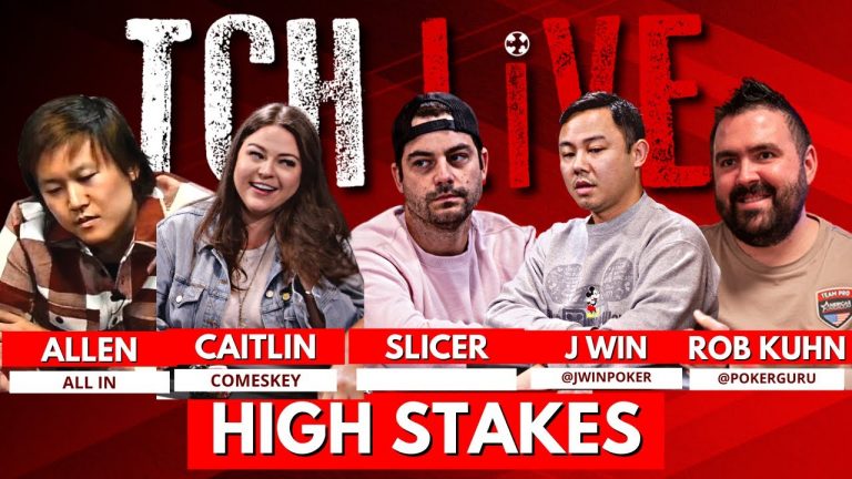 HIGH STAKES No-Limit Hold’em w/@Slow Poker & Aaron McEvoy on Commentary