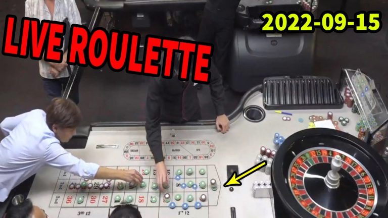 HOT TABLE ROULETTE LIVE IN CASINO Night Thursday Exclusive 2022-09-15