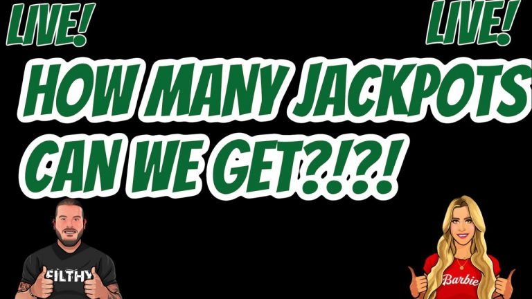 HOW MANY JACKPOTS CAN WE GET LIVE?!?!?