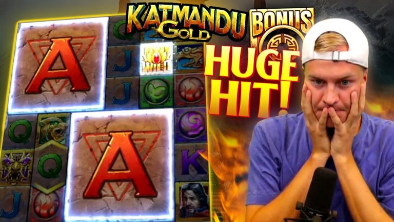 HUGE HIT on Katmandu Gold! (Elk Gaming Big Win)