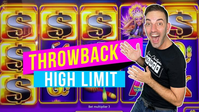 High Limit Slots THROW BACK! Ameristar Black Hawk Colorado