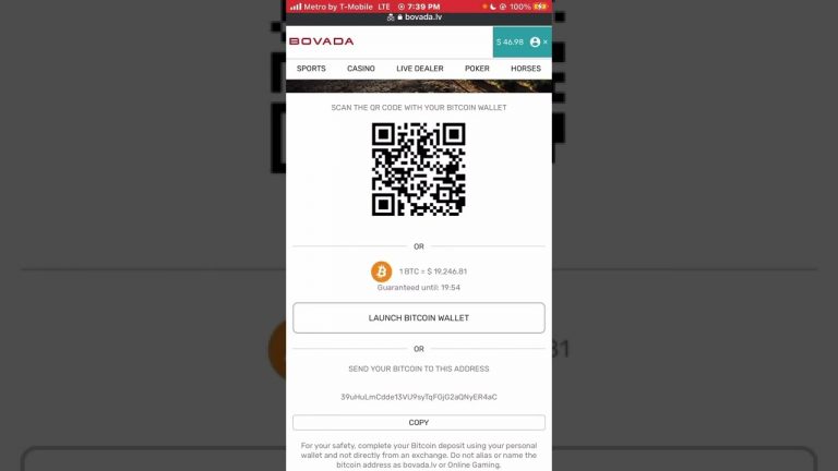 How To Deposit Bitcoin on Bovada using the CashApp 2022