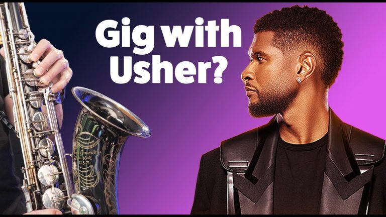 How to get a saxophone gig with Usher in Las Vegas | 7 Tips