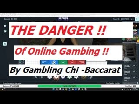 How to keep Beating BACCARAT and The Dangers of Online Gambling 9/28/22