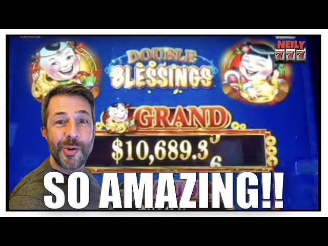 I got blessed with an amazing bonus on DOUBLE BLESSINGS slot machine!