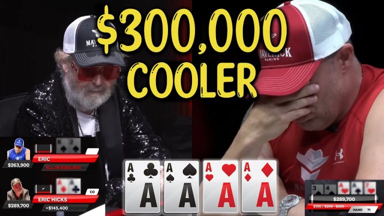 INSANE $300,000 POT ERIC PERSSON IS TILTED (AGAIN)!