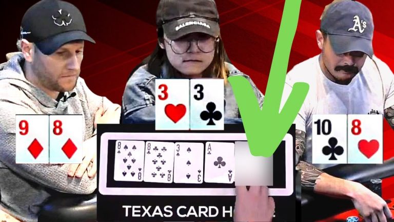 INSANE $34,000 QUADS vs. FULL HOUSE vs. FULL HOUSE! Winner on RIVER!