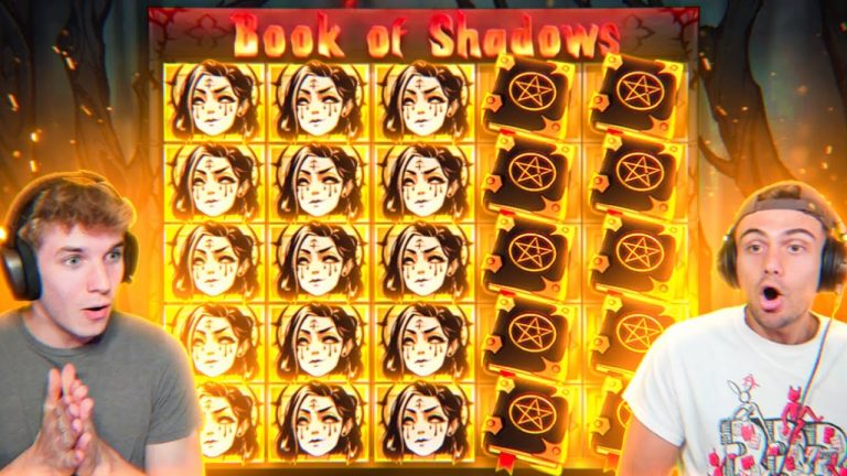 INSANE WINS ON BOOK OF SHADOWS!! (PROFIT)