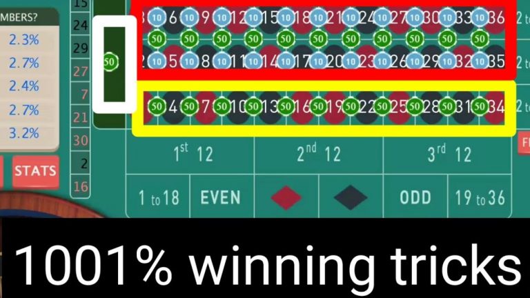 If you lose money at first, how can you win later?see this tricks, (roulette)