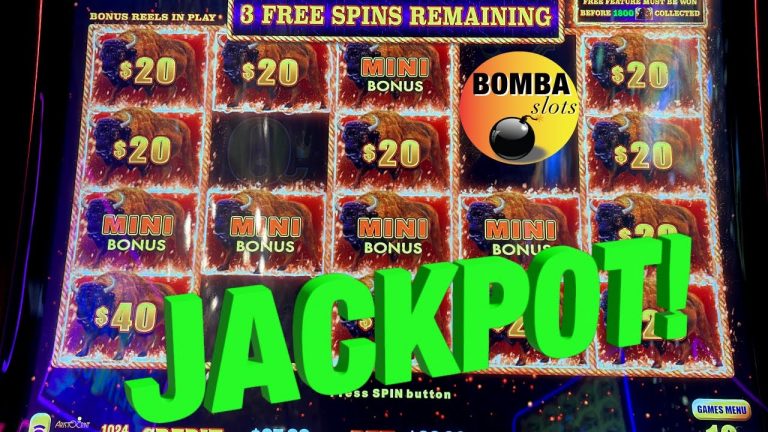 JACKPOT HANDPAY! Buffalo Link at Cosmo Casino in Las Vegas