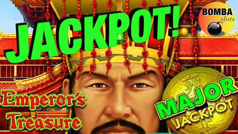 JACKPOT HANDPAY! Dollar Storm – Emperors Treasure #Casino #SlotMachine