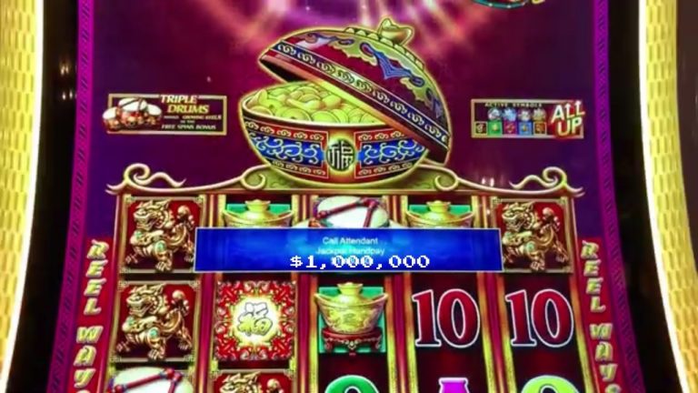 JACKPOT HANDPAY on Dancing Drums Prosperity!!