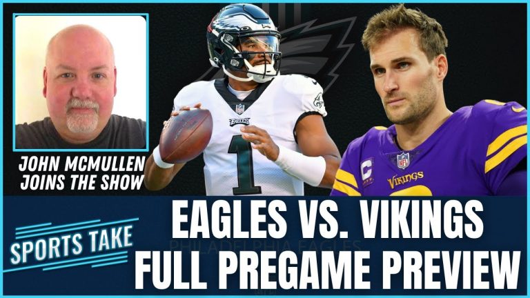 John McMullen & Sports Take Preview Eagles vs. Vikings on MNF | JAKIB Sports