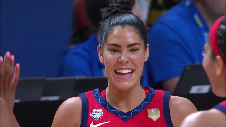 Kelsey Plum All Smiles In 19pt/9ast Performance In USA Basketball’s Win vs Korea | Women’s World Cup