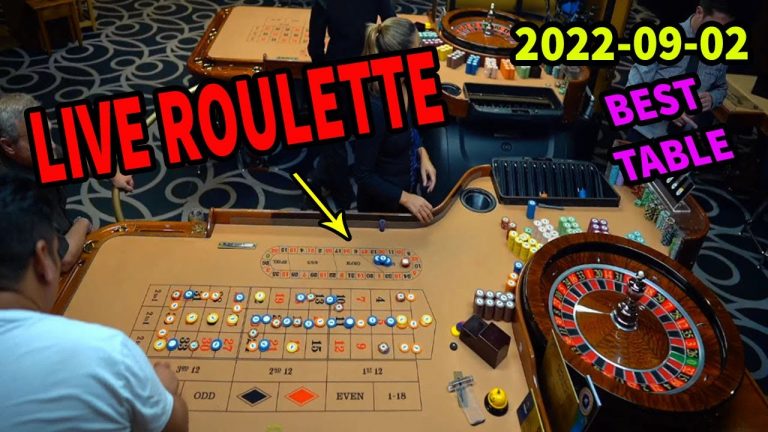 LIVE CASINO ROULETTE BEST TABLE Tour Morning Exclusive 2022-09-02