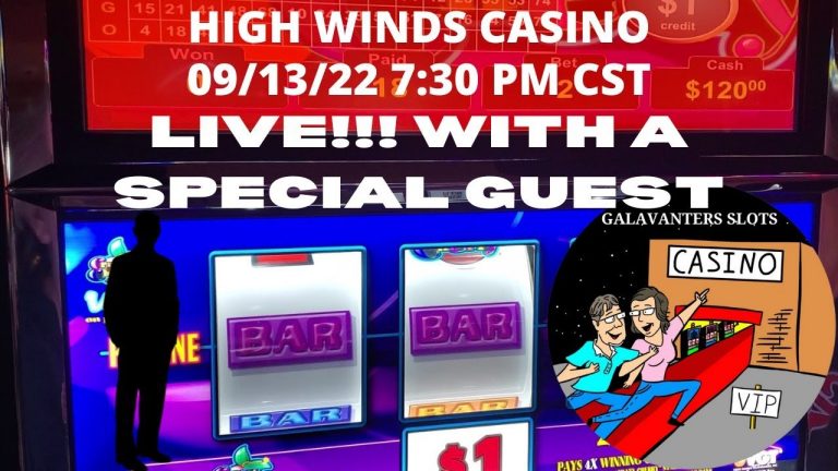 LIVE FROM HIGH WINDS CASINO WITH A SPECIAL GUEST!