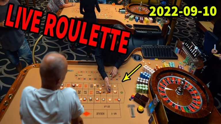 LIVE ROULETTE From The Casino Night Saturday Fantastic Table 2022-09-10