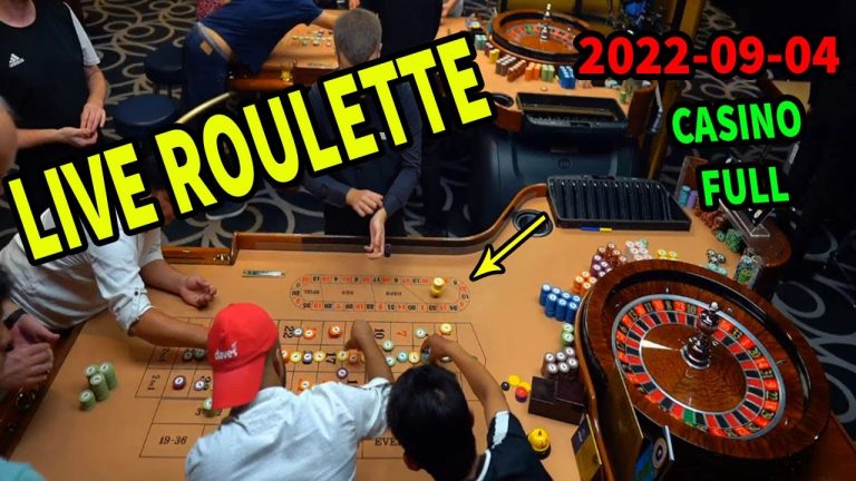 LIVE ROULETTE IN CASINO BIG BET TABLE Evening Amazing 2022-09-04