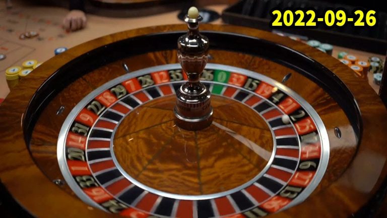 LIVE ROULETTE IN CASINO Fantastic Session Evening Exclusive 2022-09-26