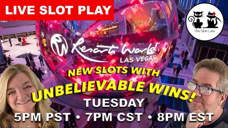 LIVE SLOT PLAY – RESORTS WORLD