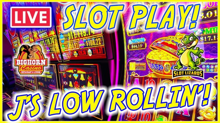 LIVE SLOTS! J’S LOW ROLLIN’ WEDNESDAY! LET’S HIT SOME JACKPOTS! EPISODE 17!