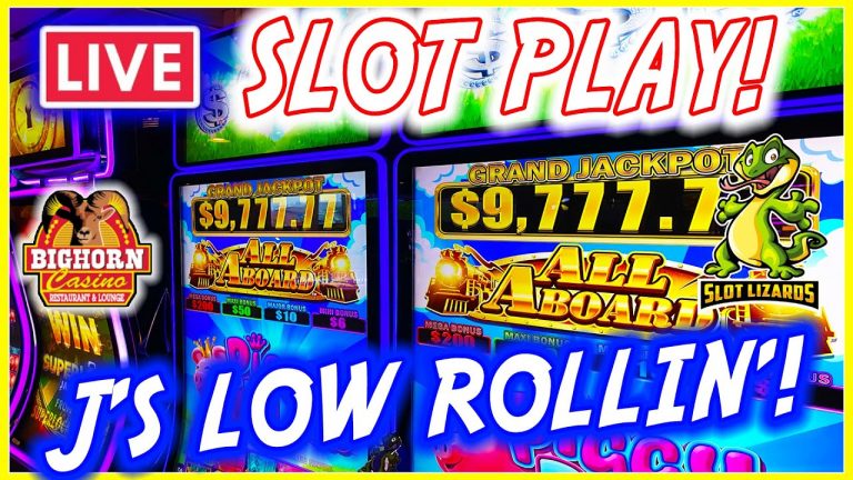 LIVE SLOTS! J’S LOW ROLLIN’ WEDNESDAY! TIME FOR A GRAND JACKPOT! EPISODE 19!