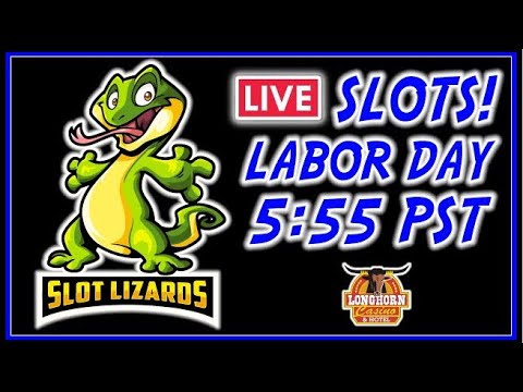 LIVE SLOTS! LABOR DAY SPECIAL JACKPOT WINS AT THE LONGHORN CASINO PART 2