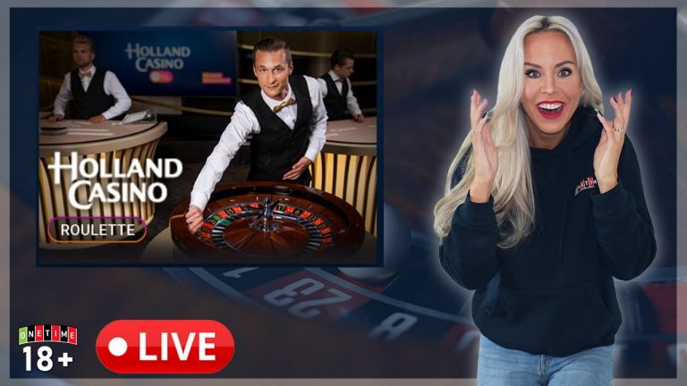 Lady Diamond speelt op de live Roulette bij HOLLAND CASINO online.