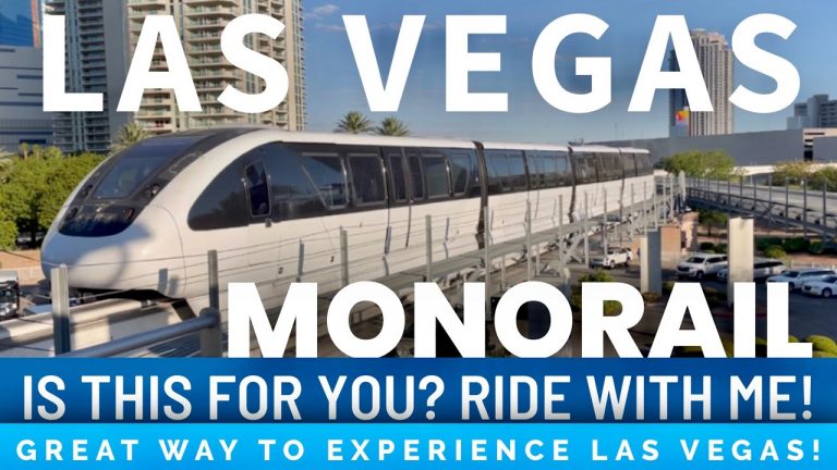 Las Vegas LV Monorail ride, stops and information