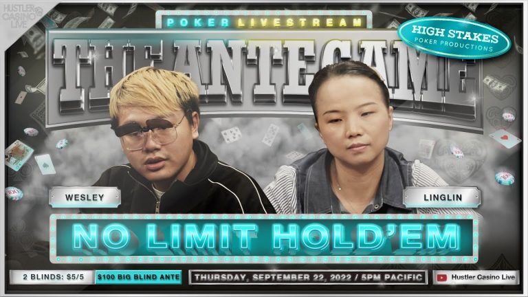 Linglin & Wesley Play $5/5/100 Ante Game w/ Ronnie, Francisco, Nick V – Commentary by DGAF