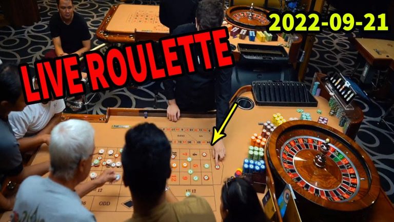 Live Roulette From The Real Casino Table evening Quiet exclusive 2022-09-21