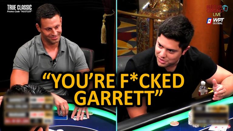 Mariano Has Garrett CRUSHED in a $104,000 Pot @Hustler Casino Live