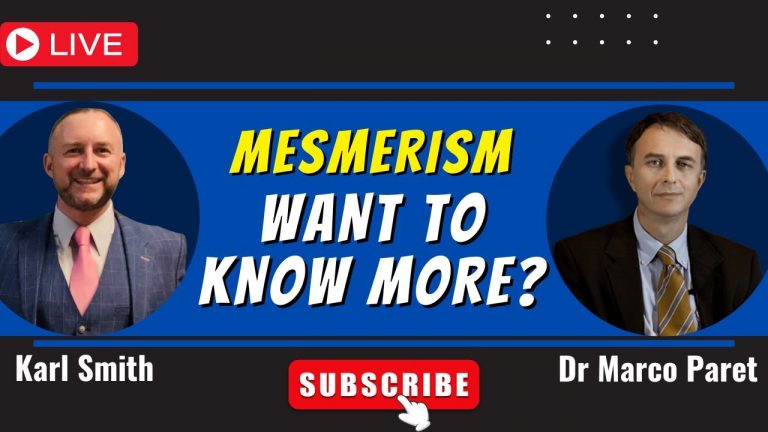 Mesmerism, Want to know more? – Dr Marco Paret