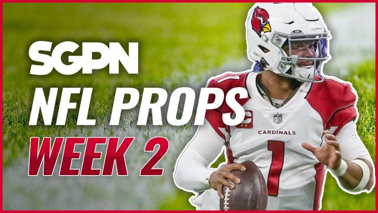 NFL Prop Bets Week 2 – Sports Gambling Podcast – NFL Player Props Week 2