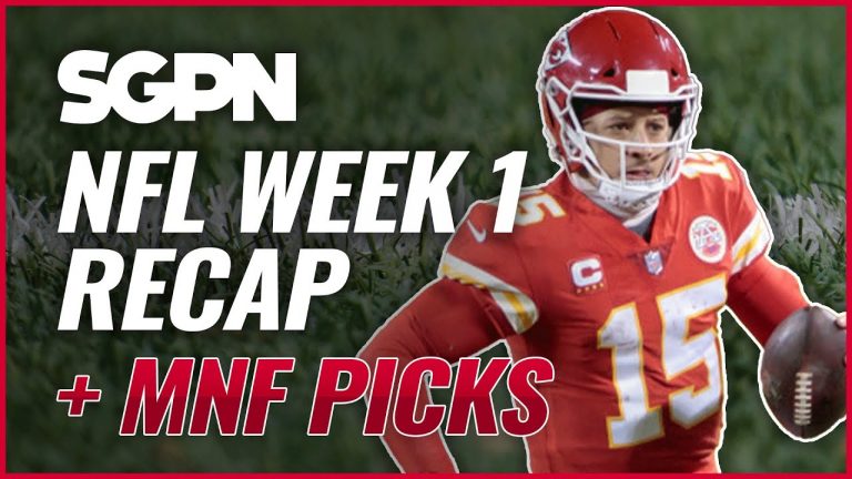 NFL Recap Week 1 + Monday Night Football Prop Bets – Sports Gambling Podcast – NFL Picks