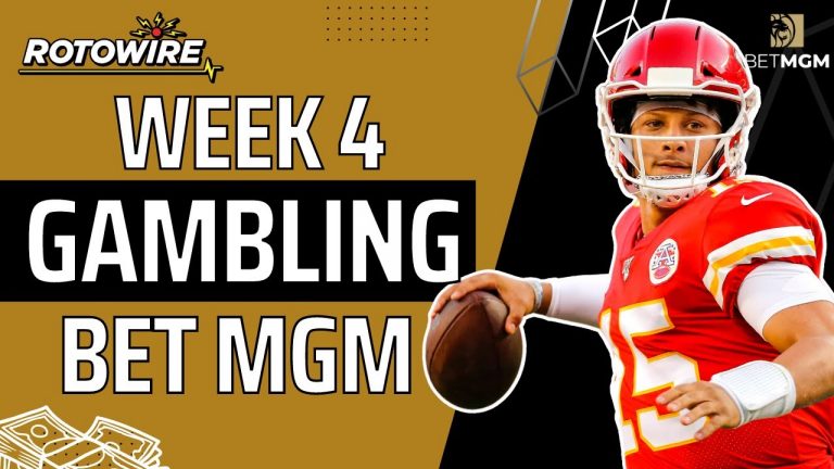 NFL Week 4 +EV Betting Tips on BetMGM