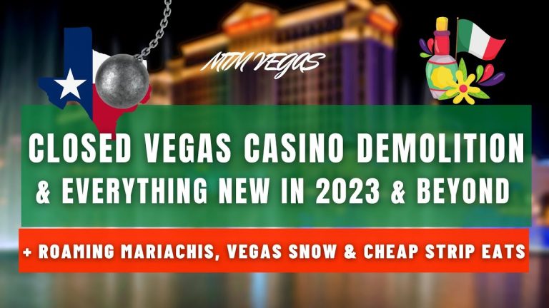 New Projects for 2023 & Beyond, 1st Vegas Championship, Bellagio’s New “Jewel”, Casino Demo & More!