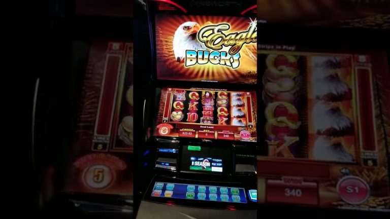 Nice Bonus on Eagle Bucks #casino #jackpot #slotmachine #shorts