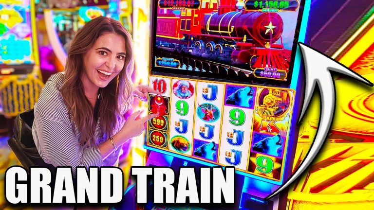 OMG! I LANDED The GRAND JACKPOT TRAIN & WON HUGE!!