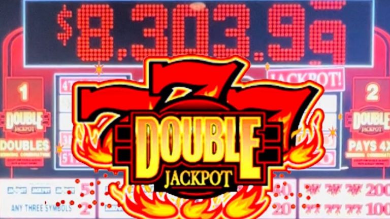 Old School Double Jackpot 777 3 Reel Slot Play