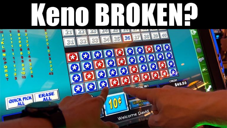 Our Keno Machine is Broken??