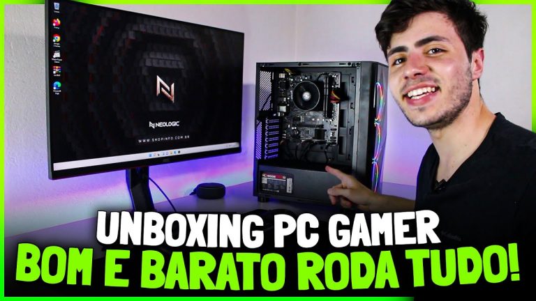 PC GAMER MONTADO BOM E BARATO PRA JOGAR TUDO | Menos de 3 mil reais