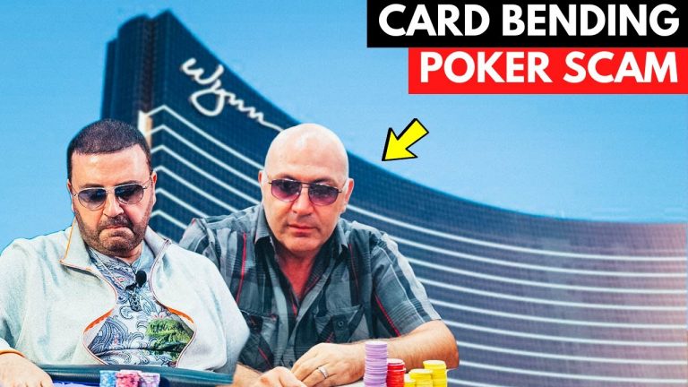 POKER CHEATERS SCAM 3 CASINOS BY BENDING CARDS