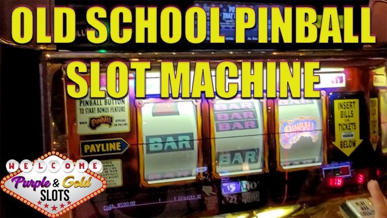 Pinball Slot Machine Bonus Big Win High Limit Old School Slots from Cosmo Las Vegas