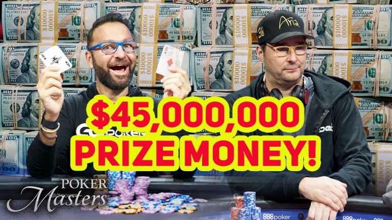 Poker Masters Mega Compilation (2017-2021) with Daniel Negreanu & Phil Hellmuth