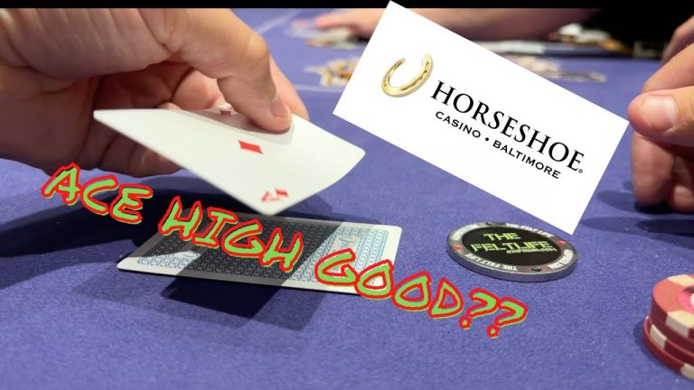 Poker Vlog Horseshoe Casino Action