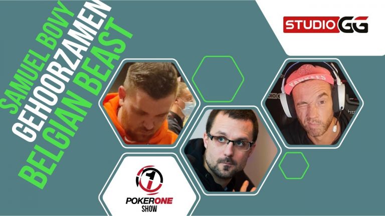 PokerOneShow with “BelgianBeast”, “Samuel Bovy” et Jm